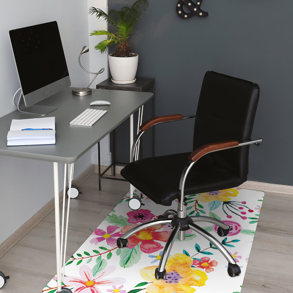 Office chair floor protector Magic Garden