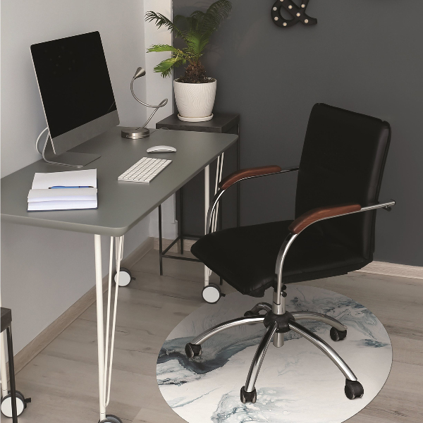 Office chair mat Winter abstraction
