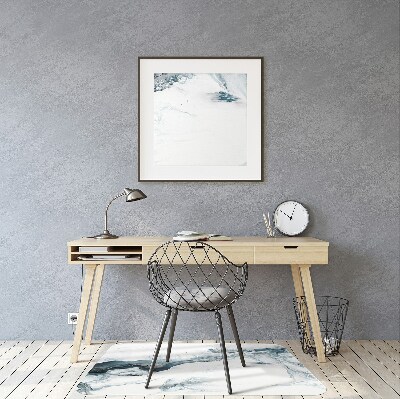 Office chair mat Winter abstraction