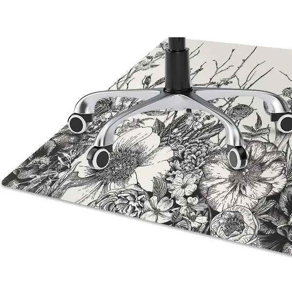 Office chair mat Meadow