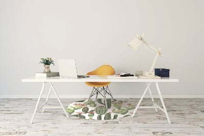 Office chair mat Cacti with spikes