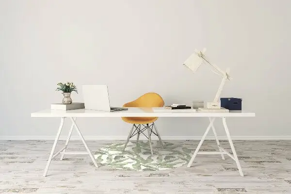Office chair mat banana leaves