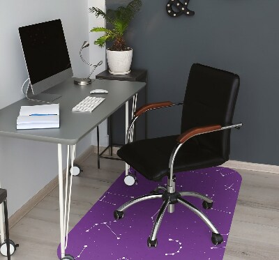 Office chair mat Starry sky