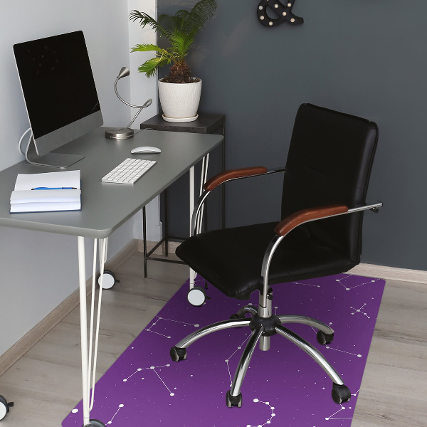 Office chair mat Starry sky