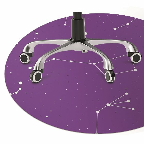 Office chair mat Starry sky