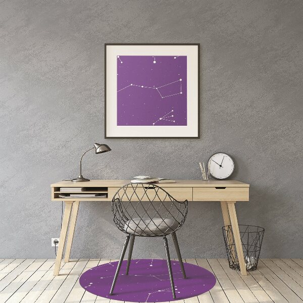 Office chair mat Starry sky