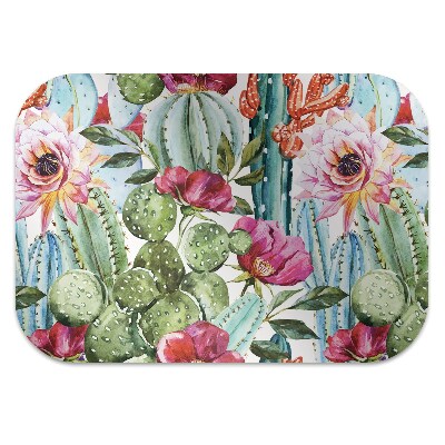 Chair mat floor panels protector tropical garden