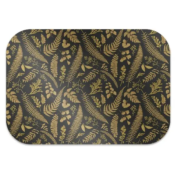 Office chair floor protector golden ferns