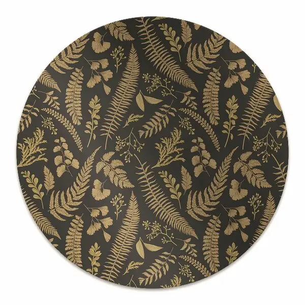 Office chair floor protector golden ferns