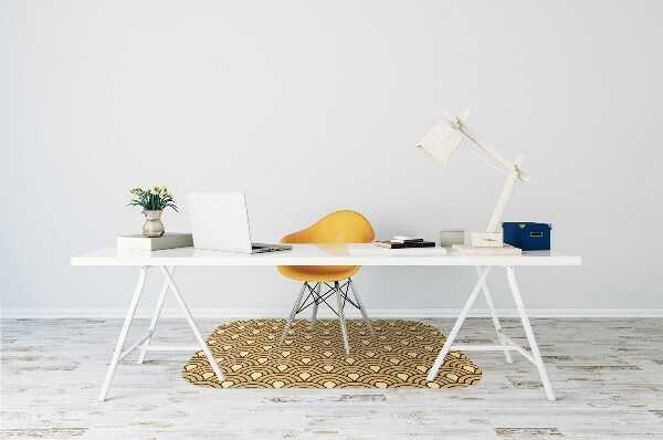 Office chair floor protector vintage Art