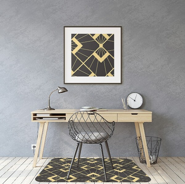 Office chair mat modern design
