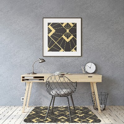 Office chair mat modern design
