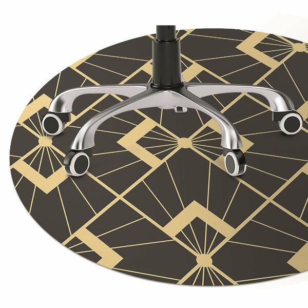 Office chair mat modern design