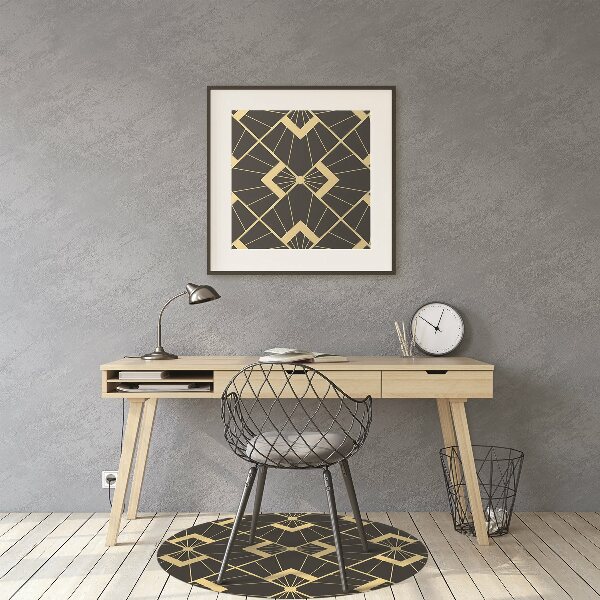 Office chair mat modern design