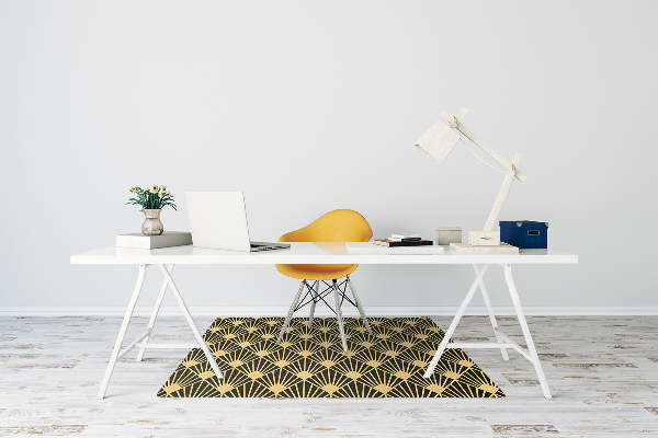 Office chair mat Art deco