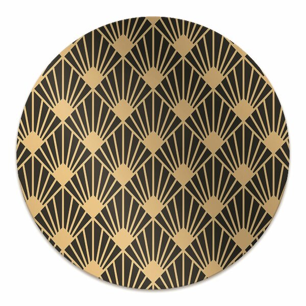 Office chair mat Art deco