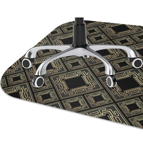 Office chair mat tiles