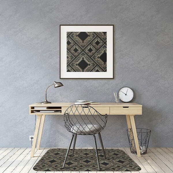 Office chair mat tiles