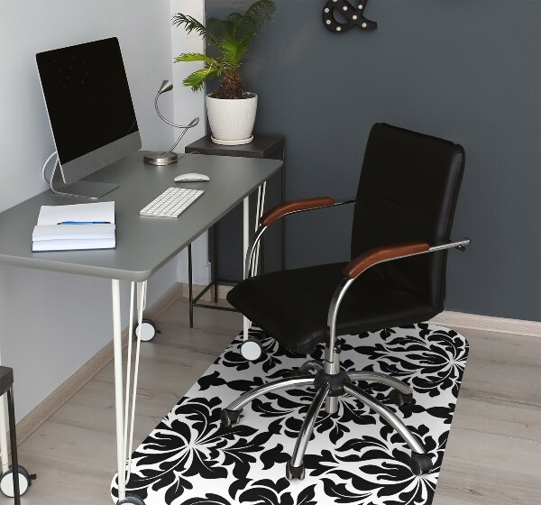 Computer chair mat Arabic pattern