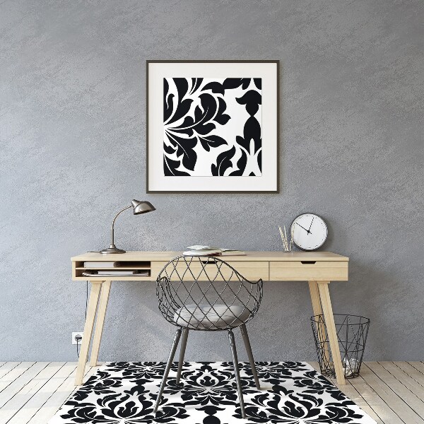Computer chair mat Arabic pattern