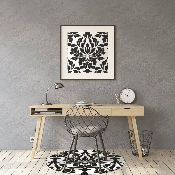 Computer chair mat Arabic pattern