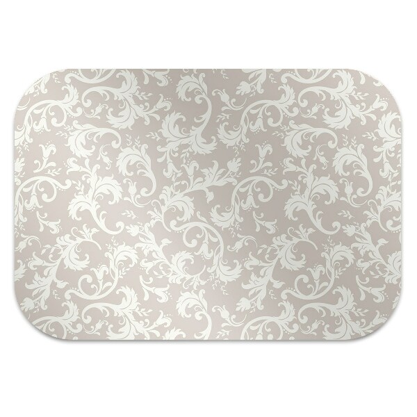 Office chair mat Ala pattern wallpaper