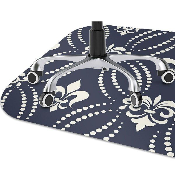 Office chair floor protector The classic pattern