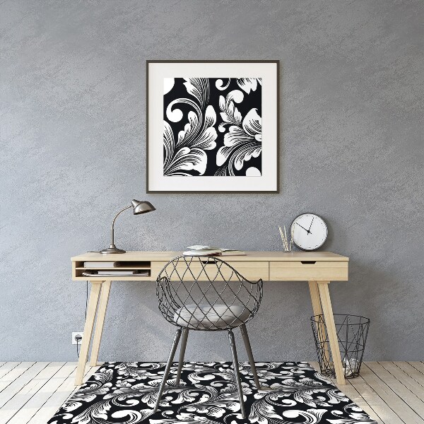 Office chair floor protector Old fashioned theme