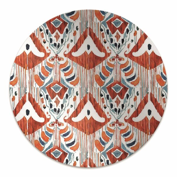 Desk chair mat ethnic style