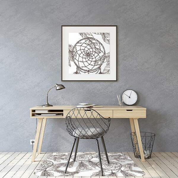 Desk chair mat Dreamcatcher