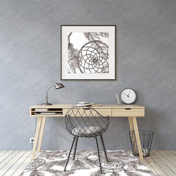 Desk chair mat Dreamcatcher