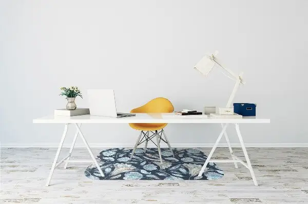 Office chair floor protector pattern Boho