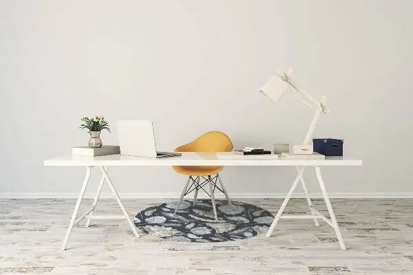 Office chair floor protector pattern Boho