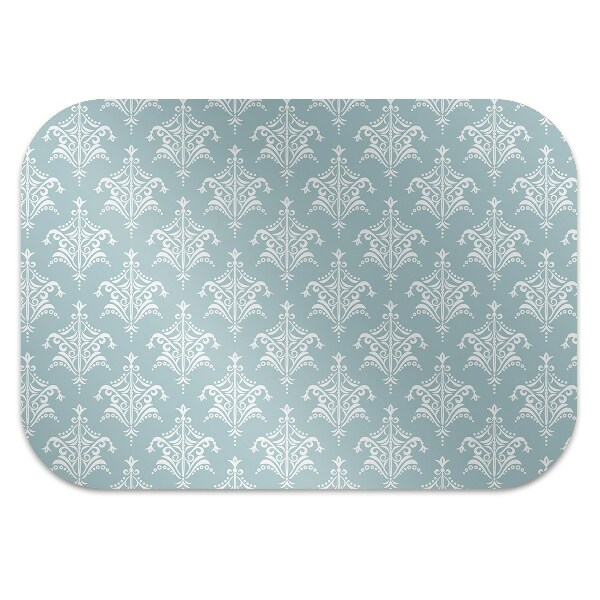 Office chair mat Damask