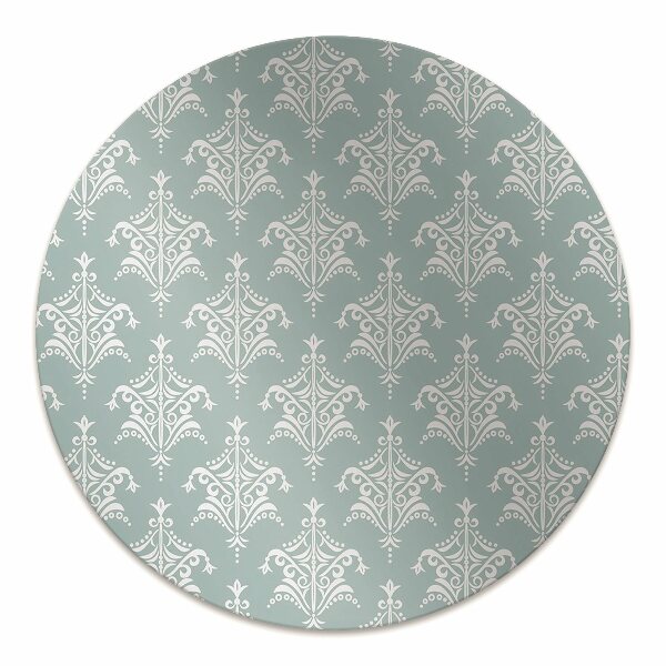 Office chair mat Damask