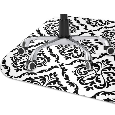 Office chair mat Damask