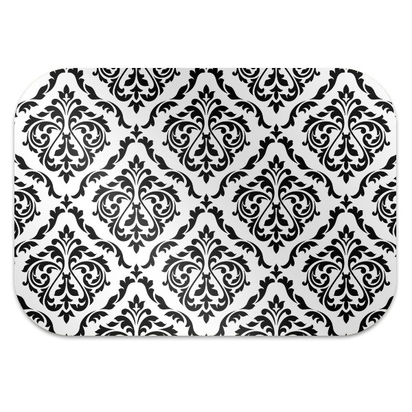 Office chair mat Damask