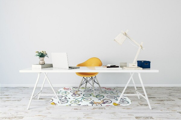 Office chair mat city ​​bikes