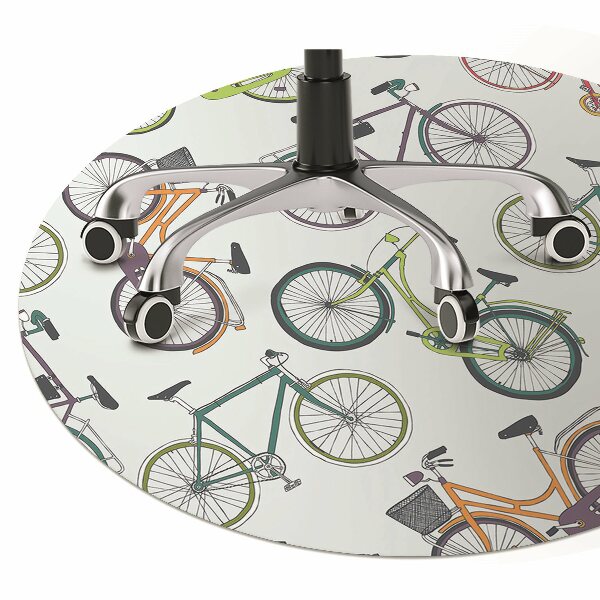 Office chair mat city ​​bikes