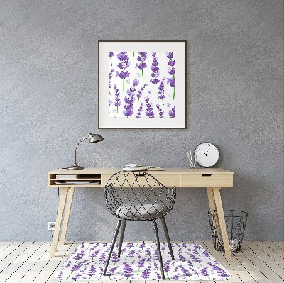 Office chair mat Lavender