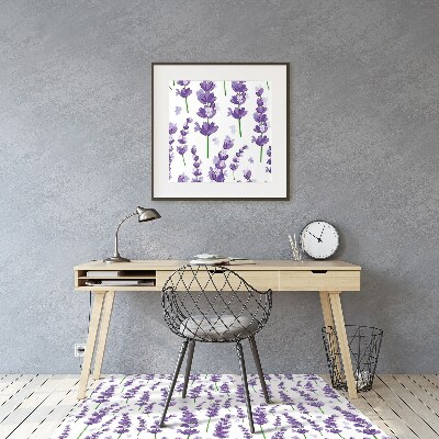 Office chair mat Lavender