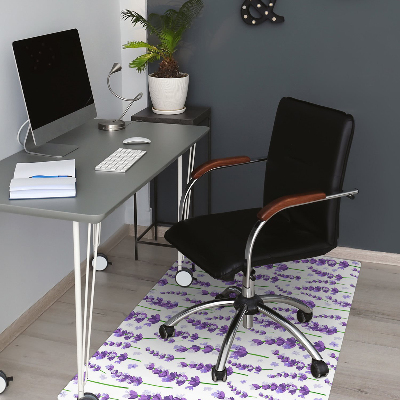 Office chair mat Lavender