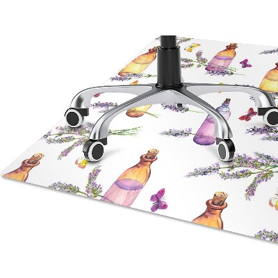 Chair mat floor panels protector Lavender oil