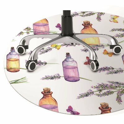 Chair mat floor panels protector Lavender oil