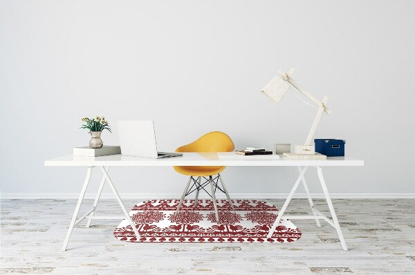 Office chair floor protector cutouts Kurpie