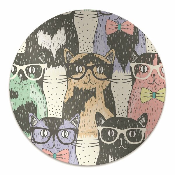 Office chair mat Cats
