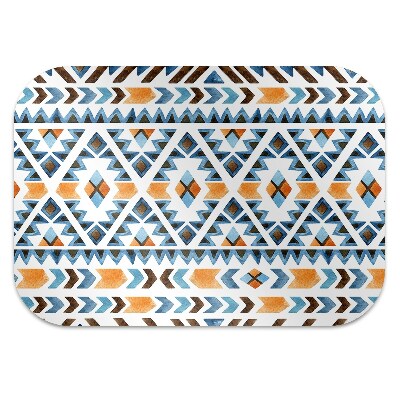 Office chair mat ethnic motifs