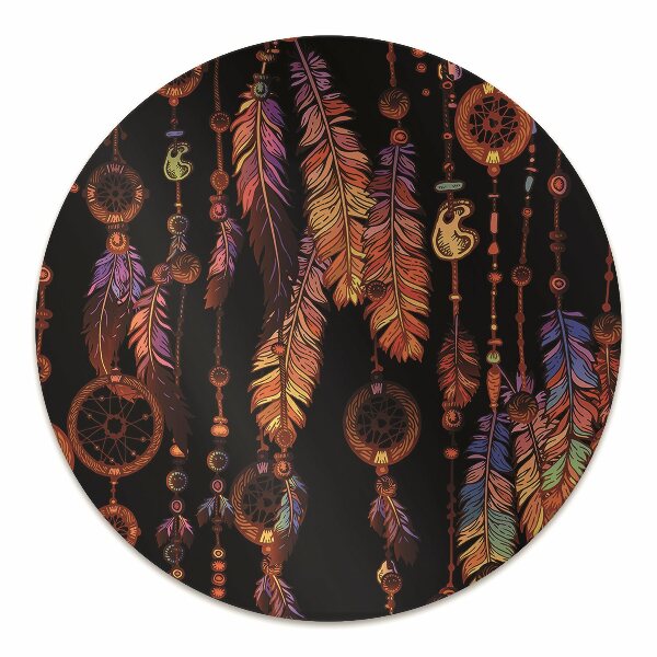 Computer chair mat dream catchers