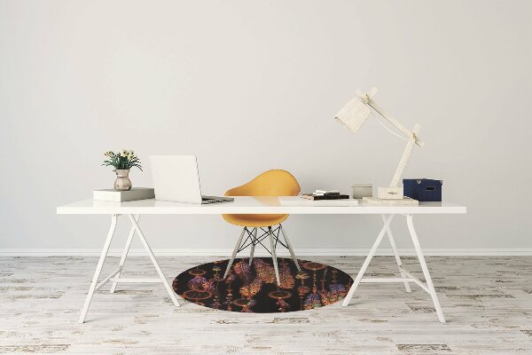 Computer chair mat dream catchers