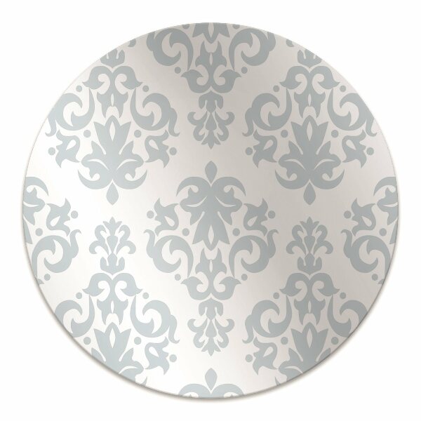 Office chair floor protector gray ornament